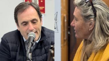 Lorena Otermin y Matias Rappallini repasaron avances en infraestructura y salud, y próximos desafíos
