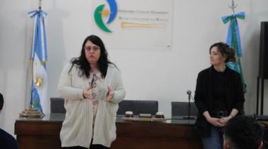 Charla sobre seguridad en el Concejo Deliberante