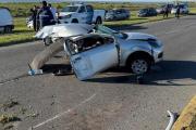 Un nene de dos años murió por un brutal choque en la Ruta 11: el auto quedó partido por la mitad