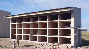 Avanza la construcción de nuevos nichos en el Cementerio de Las Armas