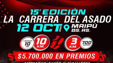 Maipú se prepara para la 15ª edición de la Carrera del Asado con más de $5.700.000 en premios