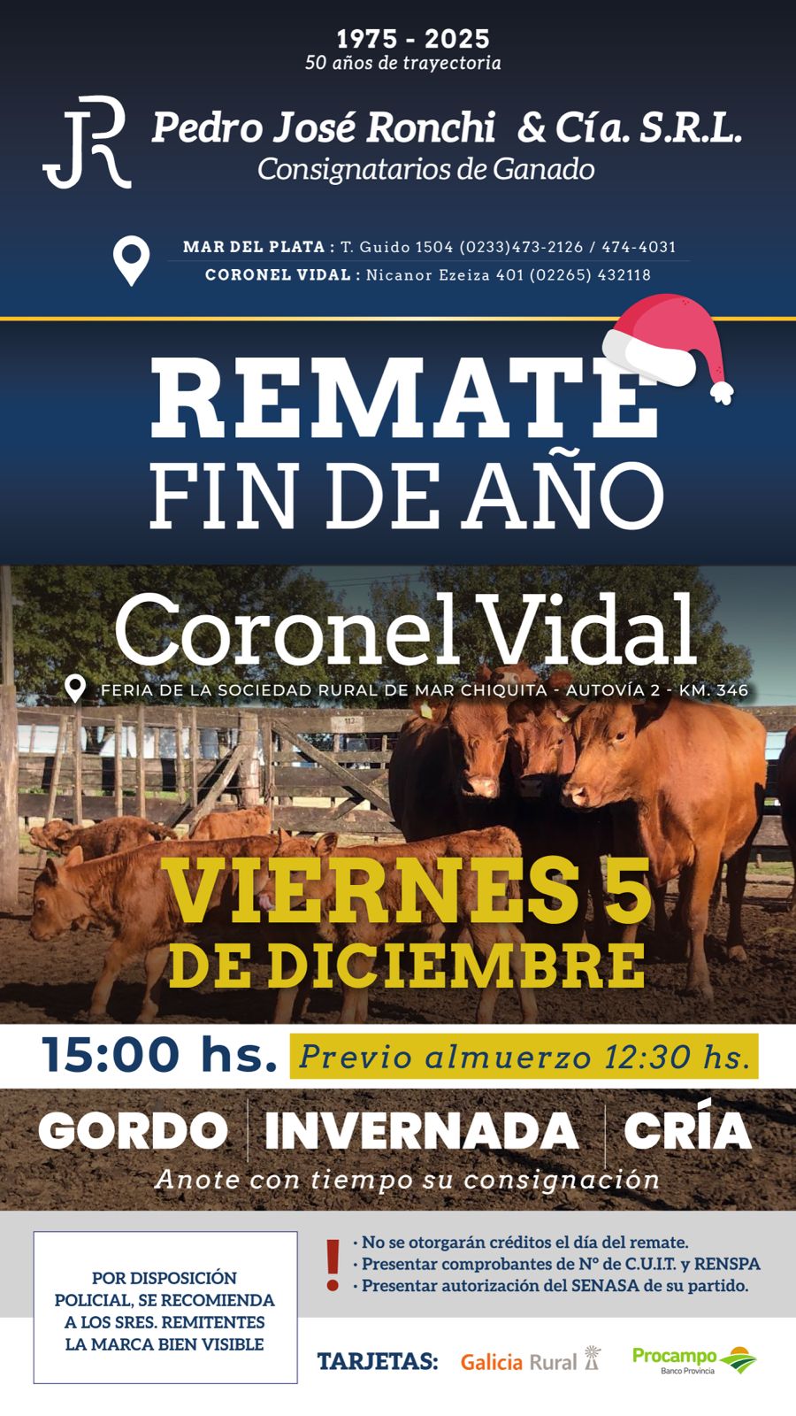 Remate de fin de año