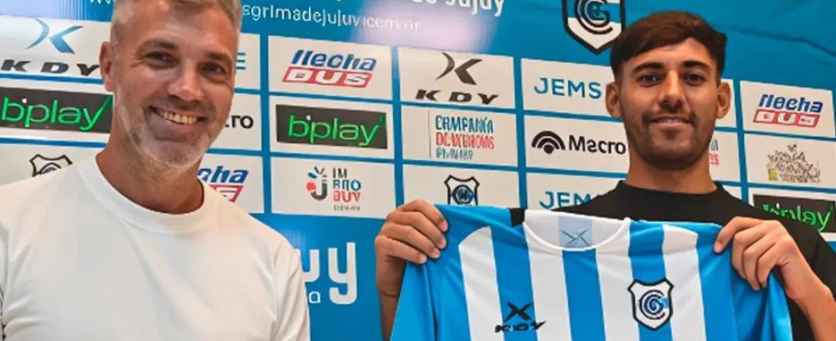 Octavio Bianchi habló de su presente en Gimnasia y Esgrima de Jujuy: “Estoy convencido de que va a ser un gran año”