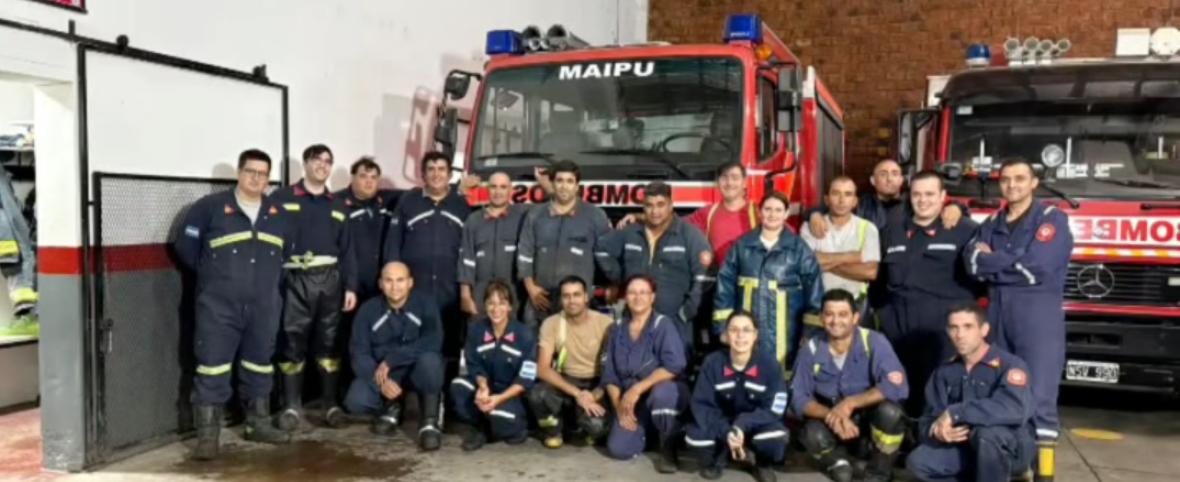 Más de 100 mm en una hora: Bomberos asistió a más de 70 domicilios tras el fuerte temporal