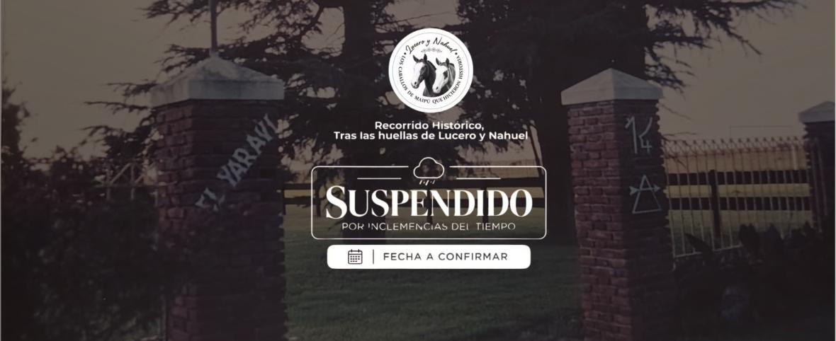 Suspenden el recorrido histórico “Tras las huellas de Lucero y Nahuel”