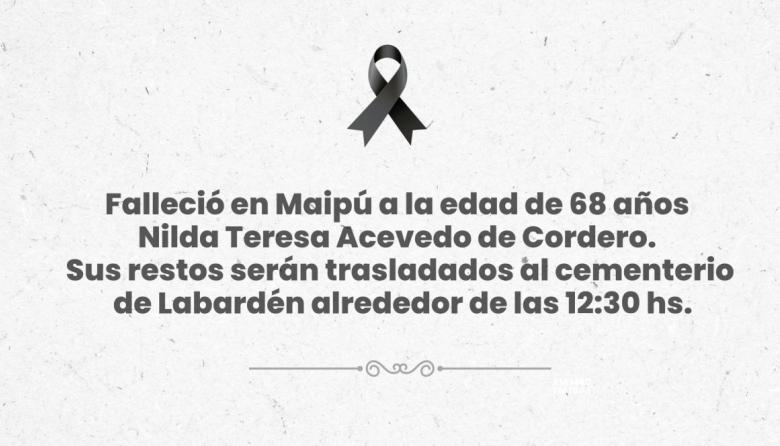 Necrológicas