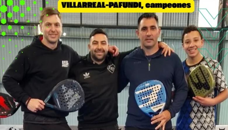 Pafundi y Villarreal se consagraron campeones en Mar del Plata