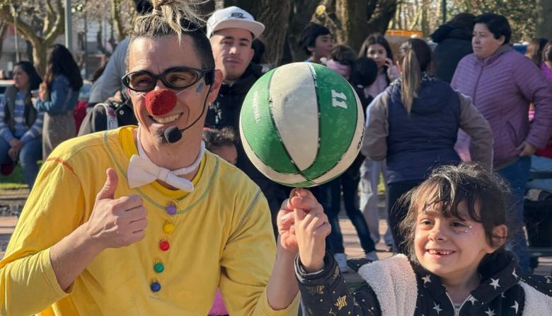 El Municipio festejó el Día del Niño en la Plaza San Martín