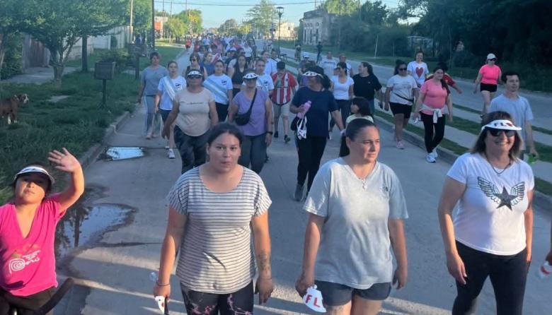 Se realizó una caminata en el marco del proyecto “Maipú camina hacia una vida saludable”