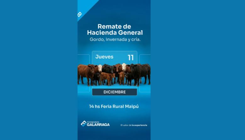 Galarraga cierra el 2025 con 750 cabezas, sorteo de básculas y un balance “muy positivo”