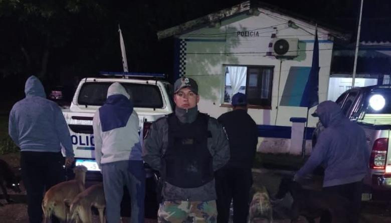 Detenidos por ingresar a campos y cazar sin autorización