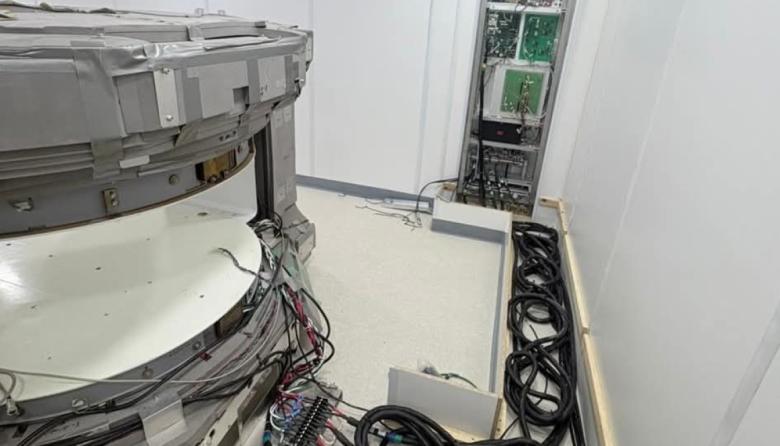 Avanza la instalación del resonador magnético en el Hospital Municipal