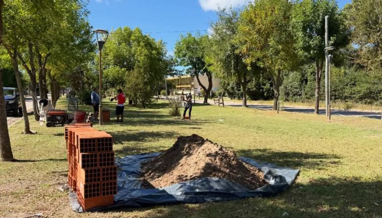 Avanzan los trabajos para la reproducción del mural “Guernica” en Maipú