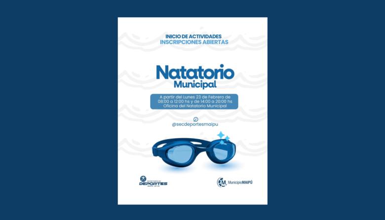 Abrieron las inscripciones para las actividades en el Natatorio Municipal