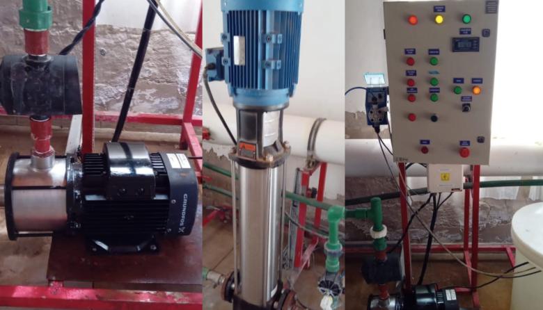 El suministro volvió a funcionar con normalidad luego de los trabajos realizados en la planta potabilizadora.