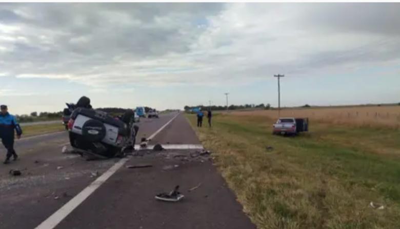 Murió un joven de Castelli en un choque frontal en la Autovía 2