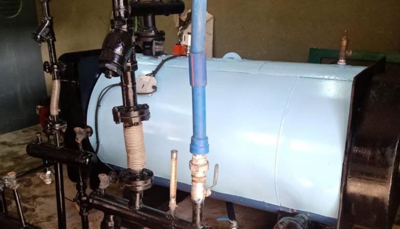 La caldera del Hospital Municipal funciona de manera intermitente y será reparada por técnicos especializados