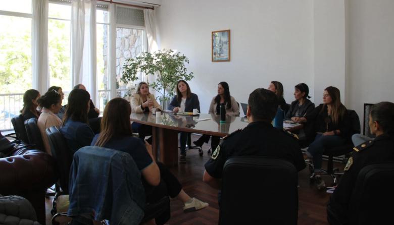 Reunión de coordinación interinstitucional en Maipú