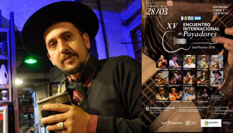 San Vicente celebra un nuevo encuentro de payadores con figuras internacionales