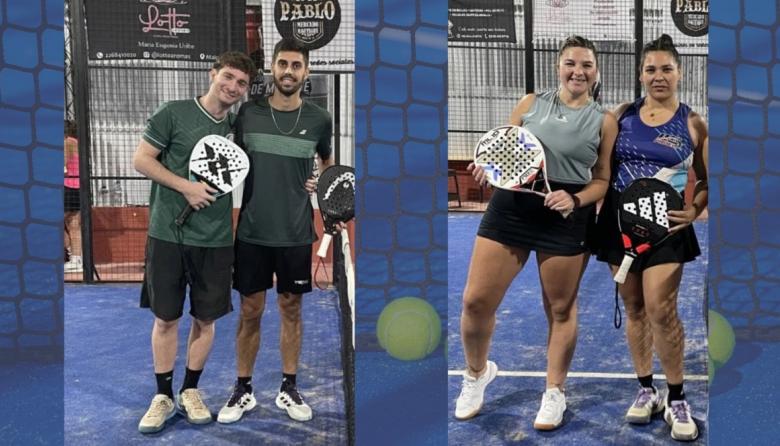 Aguirre y González campeonas en Suma 11 damas y Togni-Calderón se quedaron con cuarta caballeros