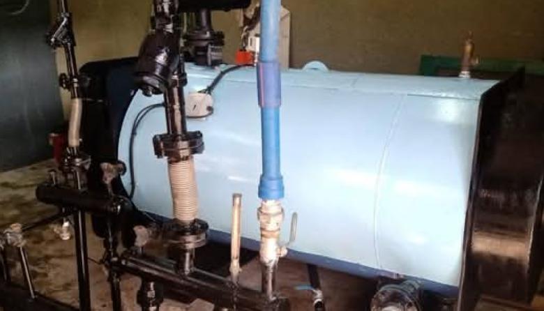 Avanzan las obras de renovación del sistema de calefacción y gas en el Hospital Municipal