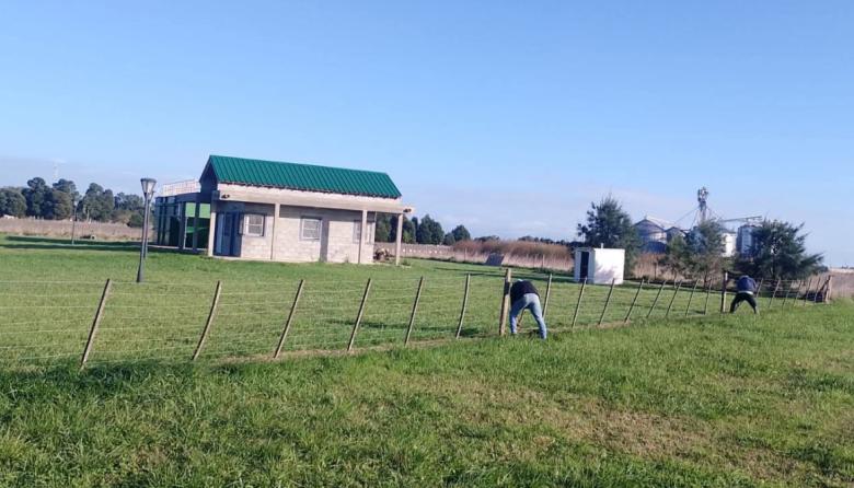 Avanzan trabajos de mejora en el cementerio de Las Armas