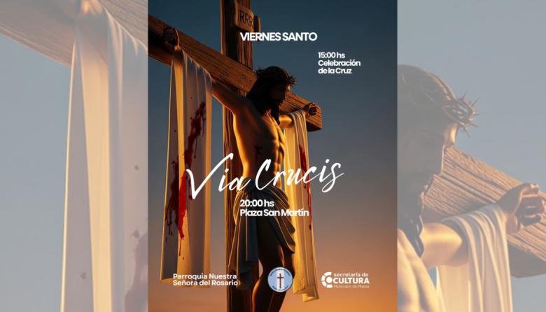 Viernes Santo en comunidad: celebraciones y Vía Crucis en Maipú