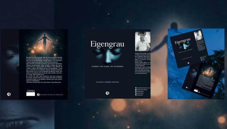 Claudio Fantini presentó “Eingengrau”, un libro que reúne vivencias personales y ya proyecta nuevas obras