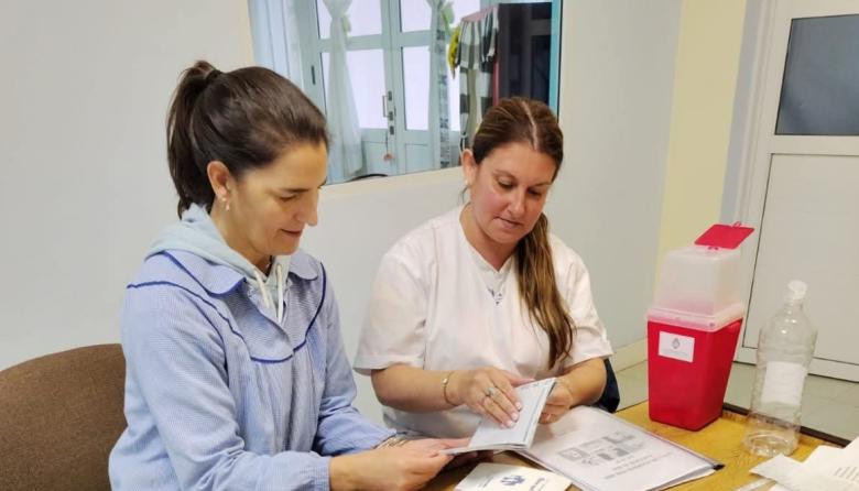 Realizaron vacunación antigripal y control sanitario en el Jardín “Estrellitas”