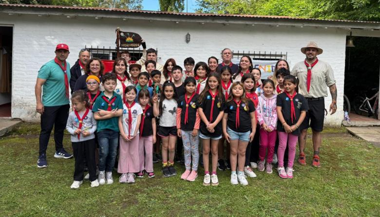 El Grupo Scout celebra 57 años con más de 50 chicos y una fuerte convocatoria a la comunidad