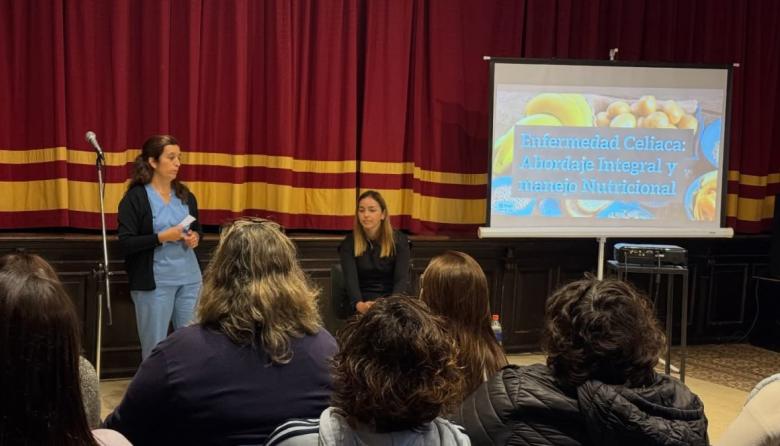 Se realizó una charla abierta sobre celiaquía en el Centro Cultural Leopoldo Marechal