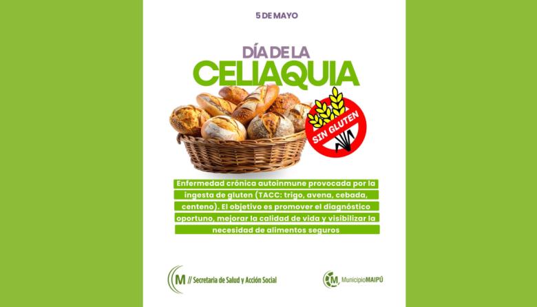 Se realiza en Maipú una charla por el Día Internacional de la Celiaquía