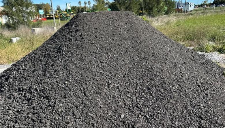 El Municipio aclaró la situación del material fresado destinado al distrito