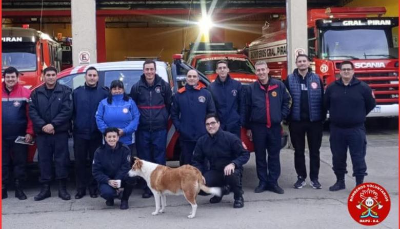 Bomberos de Maipú participaron de una reunión regional en General Pirán