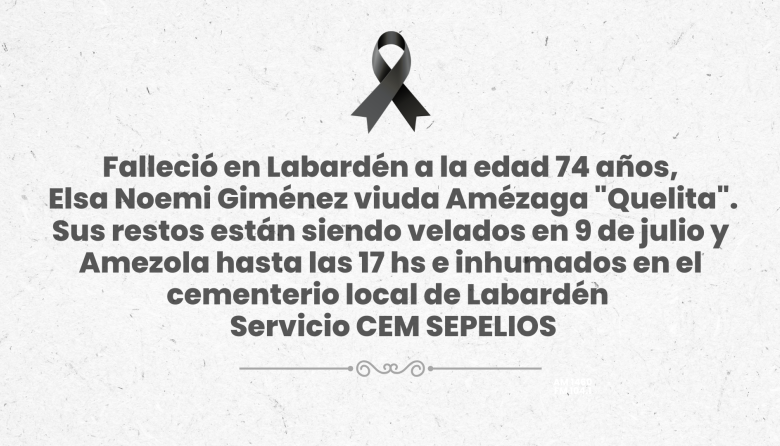 Necrológicas
