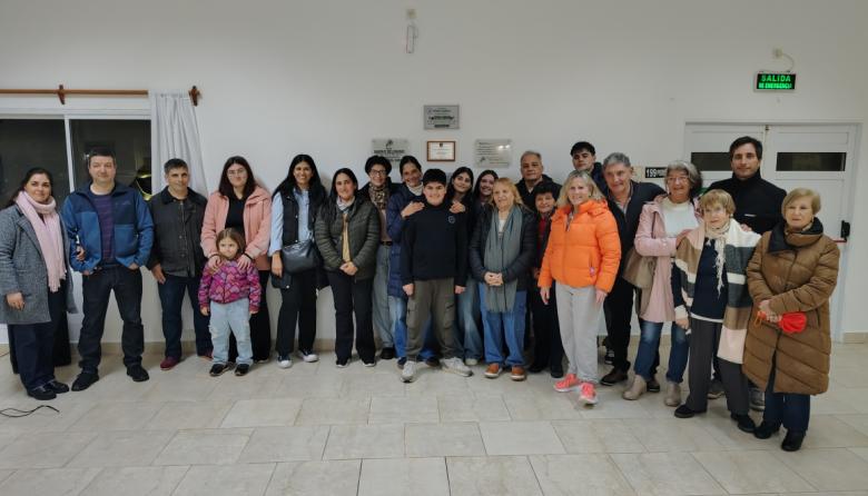 Barrio Belgrano homenajeó a Pedro Camieta en un emotivo acto