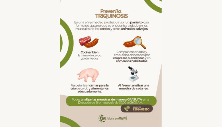 Recuerdan las medidas para el envío de muestras en la prevención de la triquinosis