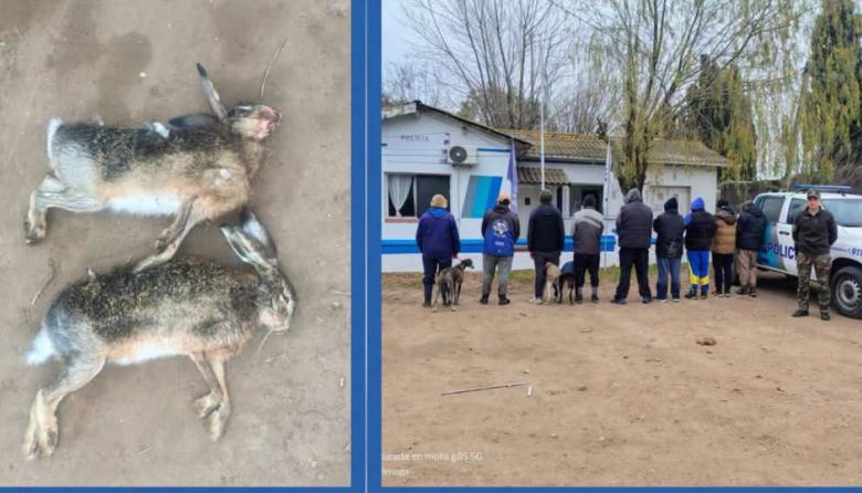 Nueve personas fueron infraccionadas por realizar caza furtiva en establecimientos rurales de Maipú
