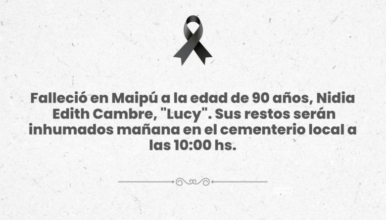 Necrológicas