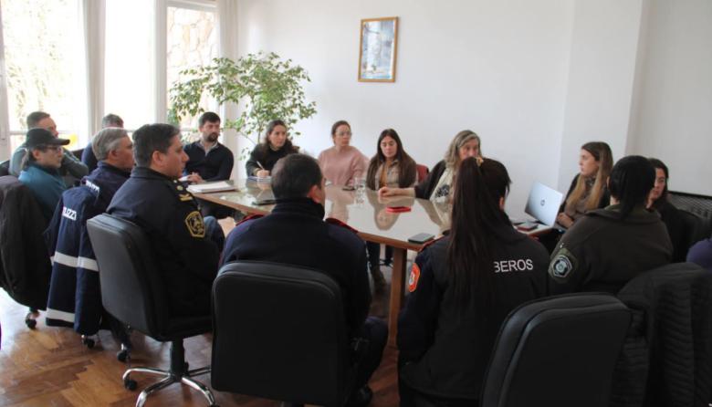 Defensa Civil de Maipú coordinó acciones preventivas ante el fenómeno denominado “Súper Niño”