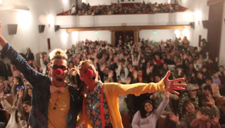 El Teatro de la Sociedad Italiana fue escenario de los festejos por el Día del Niño