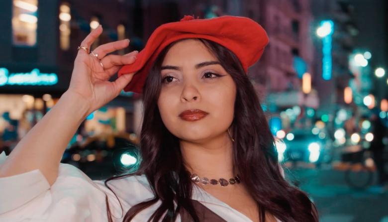 Amorina Alday llega a General Guido para presentar su nueva cumbia campera