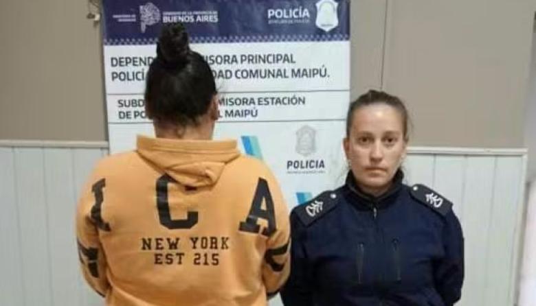 Detuvieron en Maipú a una mujer con una orden judicial