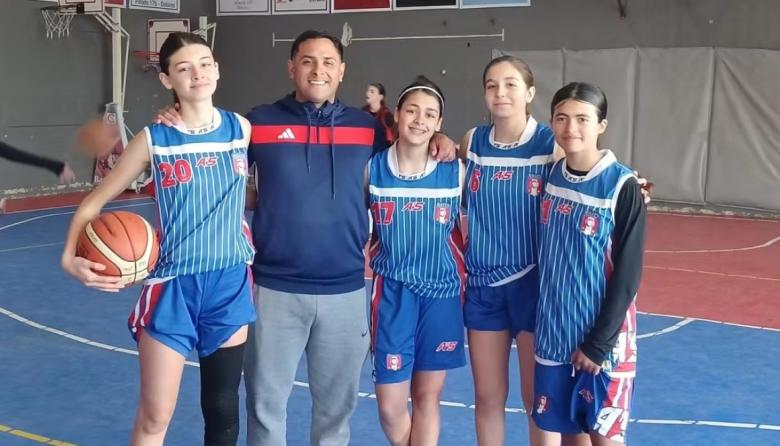 Maipú logró el título regional en Básquet 3x3 femenino Sub 14