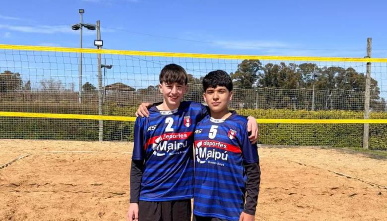 Maipú participó del Regional de Beach Vóley masculino de los Juegos Bonaerenses