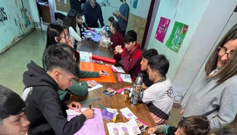 Realizaron un taller sobre salud sexual en el programa Envión