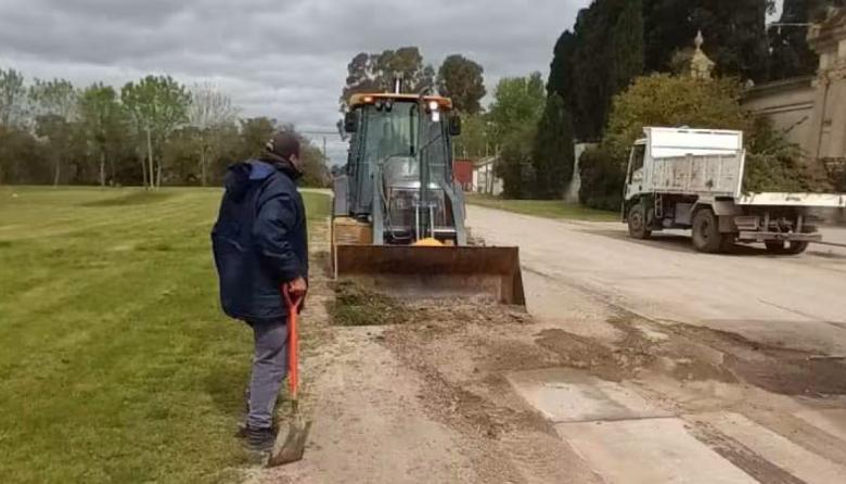 Continúan los trabajos de mantenimiento y mejora de calles en Maipú