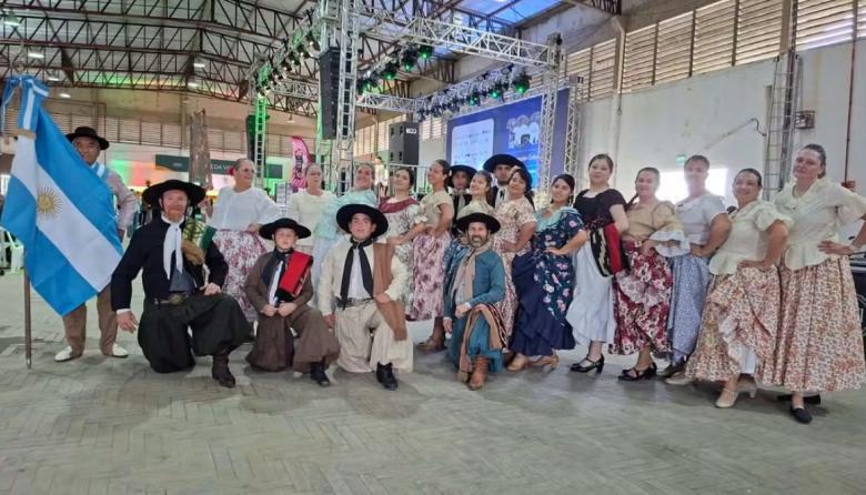 Jirón Gaucho representó a General Madariaga en una expoferia de Brasil