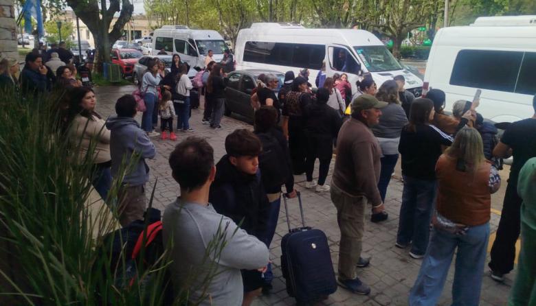 Maipú recibió a la primera parte de su delegación tras las finales provinciales