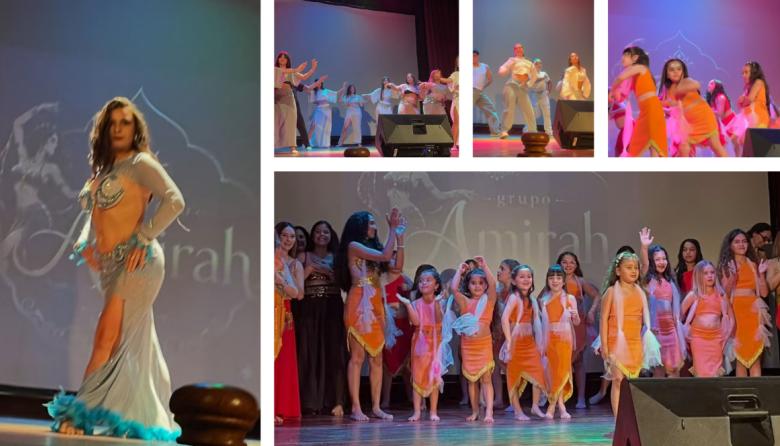Amirah celebró sus 10 años con una gala de danza en el teatro de la Sociedad Italiana